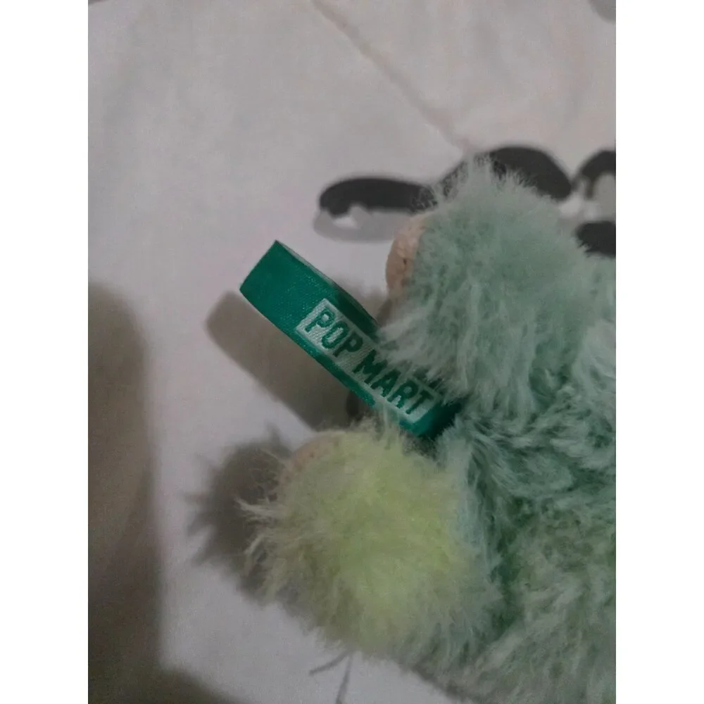 POP MART Labubu The Monsters Have a Seat QUQU Green Vinyl Plush Pendant 2024